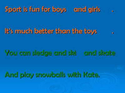 Конспект открытого урока английского языка по теме «Sport is fun», 7 класс