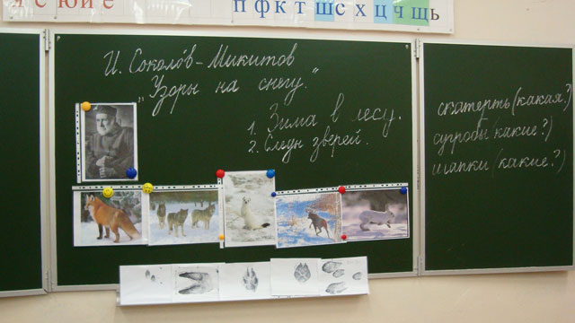 Конспект урока литературного чтения во 2 классе по теме: И. Соколов-Микитов «Узоры на снегу»