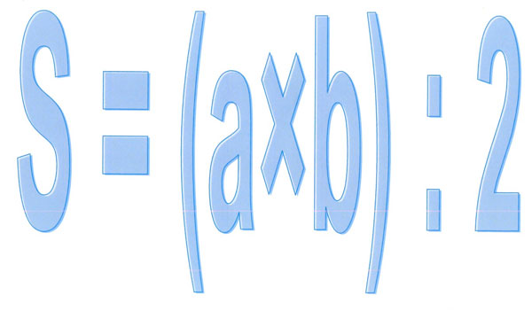 Конспект урока математики в 4 классе. Площадь прямоугольного треугольника