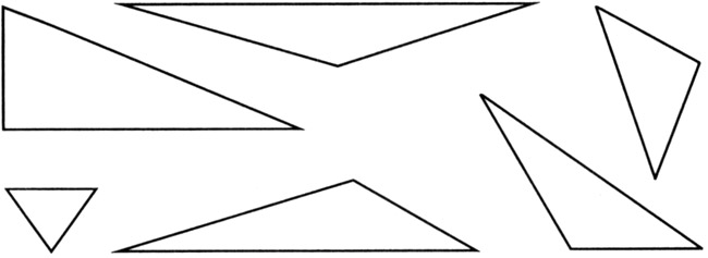 Конспект урока по математике в 3 классе «Остроугольный треугольник»