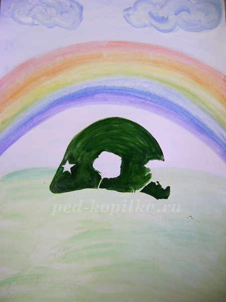 Конспект урока рисования во 2 класса. Тема: День Победы