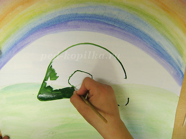 Конспект урока рисования во 2 класса. Тема: День Победы