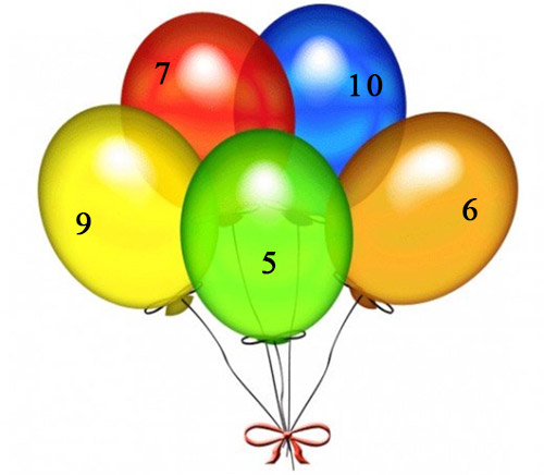 Урок математики, 1 класс. Закрепление темы «Счет в пределах 10»