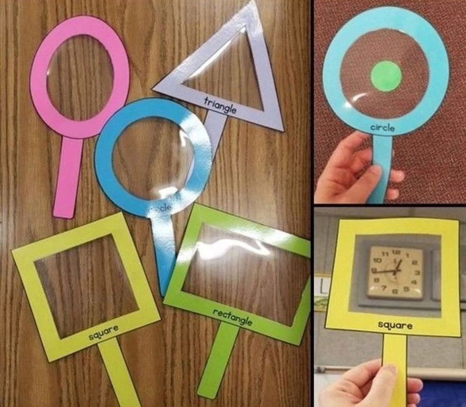 Карточки «ИЗУЧАЕМ ФОРМЫ ПРЕДМЕТОВ»