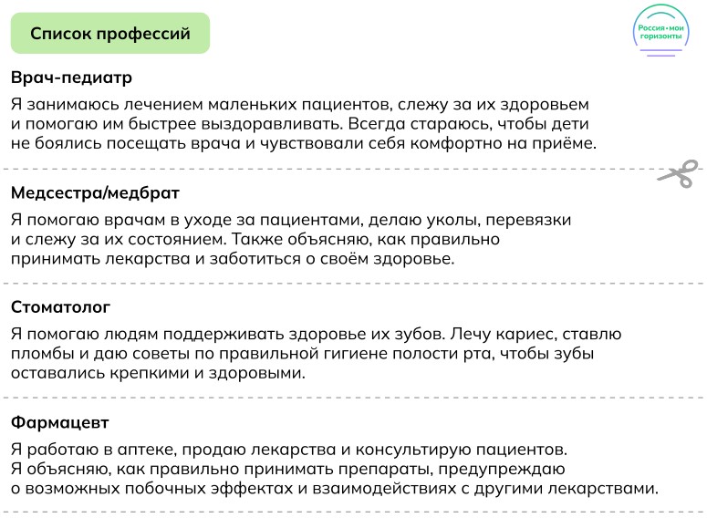 Игра-разминка «Россия здоровая: медицина и фармацевтика в России»