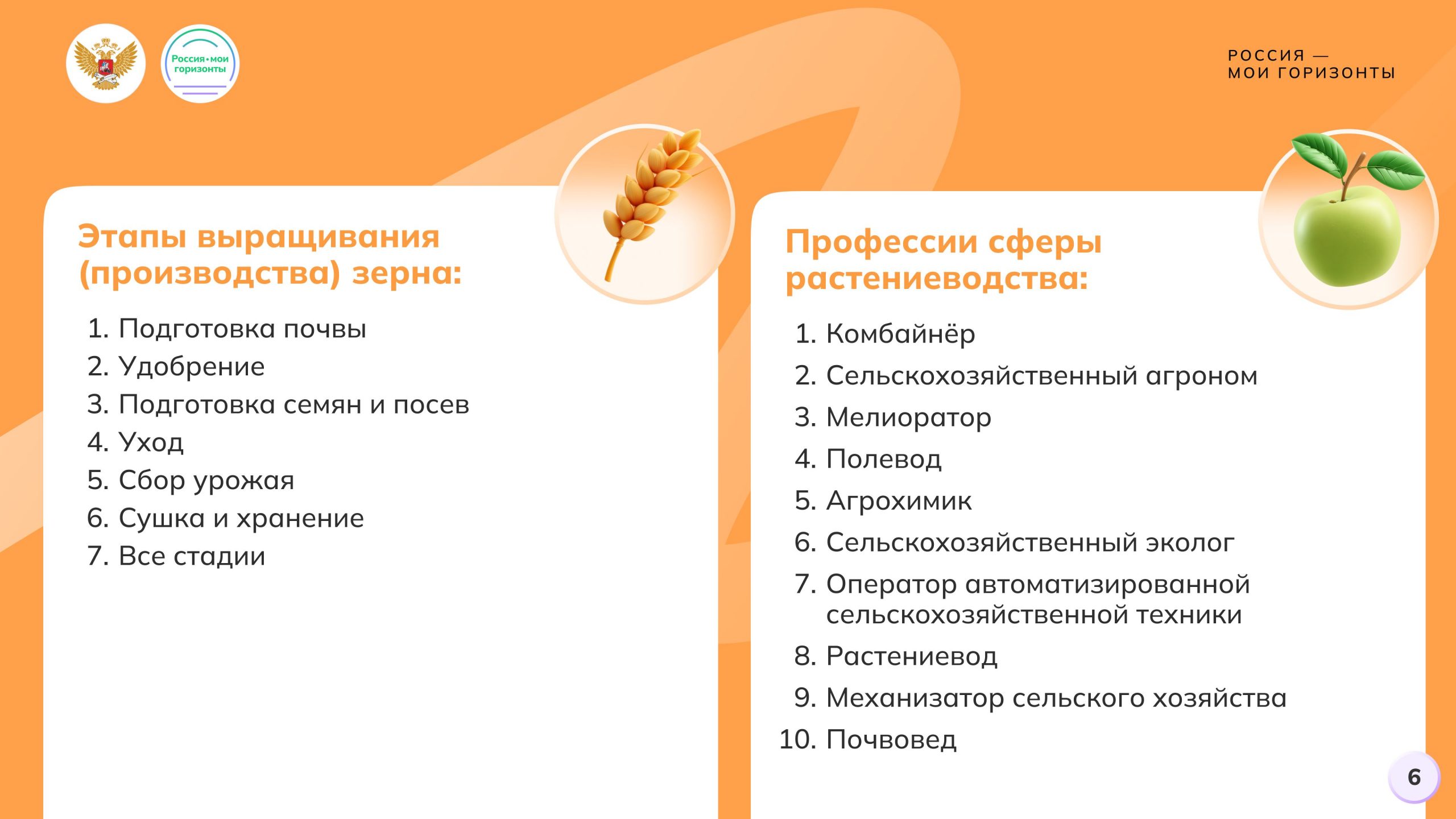 Интерактивная игра-разминка «Россия аграрная: высокотехнологичное сельское хозяйство»